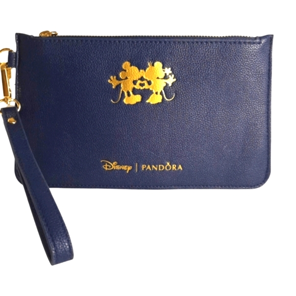 Disney Handbags - PANDORA DISNEY Limited edition Mickey & Minnie Mouse NWOT Wristlet or clutch bag